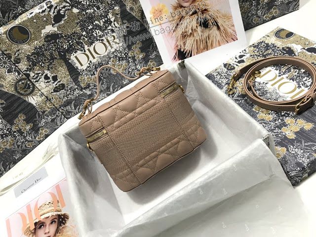 Dior女包 迪奧Travel菱格紋化妝包洗漱包 Dior手提肩背斜挎包  dfk1695
